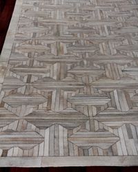 Mali Hairhide Rug, 5' x 8'