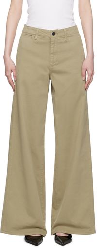 rag & bone Pantalon Sofie kaki