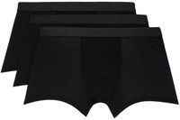 CDLP Three-Pack Black Boxer Briefs