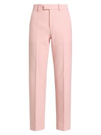 Women's Lar Wool Cropped Trousers - Cameo - Size 12
