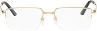 Cartier Gold 'Santos de Cartier' Glasses
