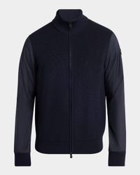Men's Chinon Ribbed Full-Zip Jacket