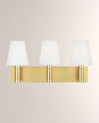 3 - Light Vanity Beckham Classic By Thomas O'Brien
