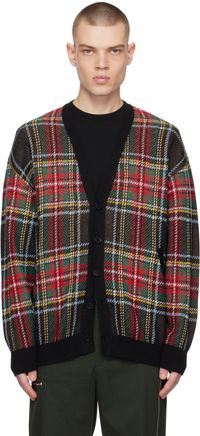 UNDERCOVER Multicolor Check Cardigan