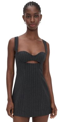 Retrofête Ariya Dress Grey XS