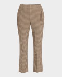 Arte Cropped Houndstooth Pants