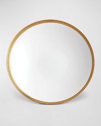 Soie Tressee 24K Gold-Plated Soup Plate