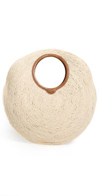 Cult Gaia Amun Shoulder Bag Tan One Size