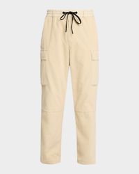 Men's Drawstring Corduroy Trousers