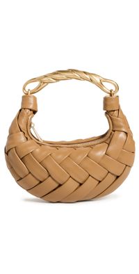 JW PEI Orla Faux Leather Weave Handbag Brown One Size