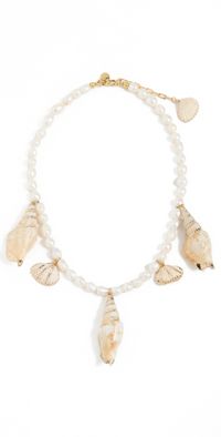 MAYAMAR Seashell Necklace Gold One Size