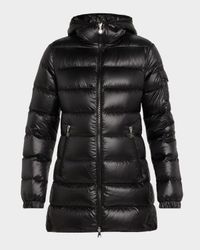 Glements Hooded Mid-Length Down Jacket