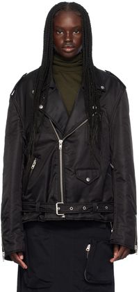 MM6 Maison Margiela Black Padded Jacket