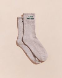 Emoi Emoi - Les chaussettes cool brother - Taille 42/46 - Gris