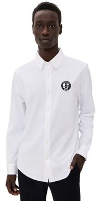 Rhone Slim Fit Nets Commuter Shirt Business White S