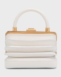 Diana Napa Accordion Satchel Bag