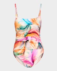 Feathered Impressions Lingerie One-Piece Swimsuit