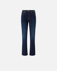 Pinko - Jean straight-fit foncé fendu - Taille 32-taille-us-23-50 - Multicolore
