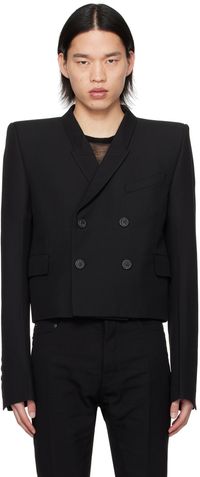 Rick Owens Veston JMF Neue Alice noir - BONOTTO