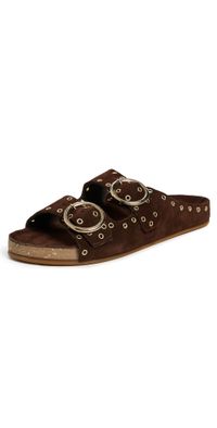 beek Cedar Sandals Coffee 6