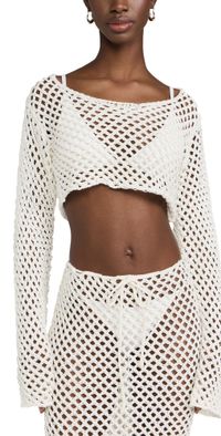 Bananhot Magen Knitted Shirt White XS/S