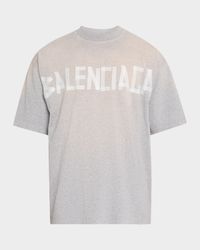 Men's Medium-Fit Tape Logo T-Shirt