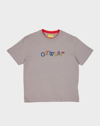 Boy's Bookish Logo-Print T-Shirt, Size 14