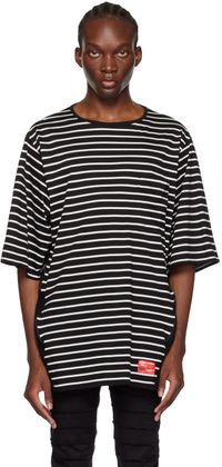 Undercoverism Black Striped T-Shirt