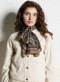 Becksondergaard - Foulard en soie imprimé - Taille Unique - Multicolore