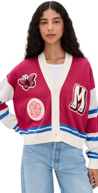 MOTHER The Boxy Cardigan Hoot High M