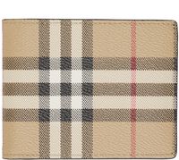 Burberry Beige Check Wallet