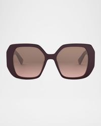 Tubogas Square Acetate Sunglasses