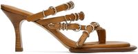 KNWLS Sandales Scythe brun clair exclusives à SSENSE
