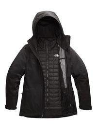 Women's Thermoball Eco Snow Triclimate Jacket - Black - Size XS