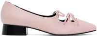 Nicole Saldaña Ballerines Isabel roses exclusives à SSENSE