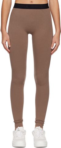 Filippa K Taupe Jacquard Leggings