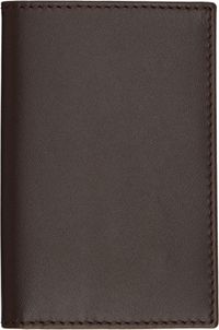 COMME des GARÇONS WALLETS Brown Classic Group Card Holder