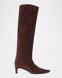 Wally Suede Knee-High Boots