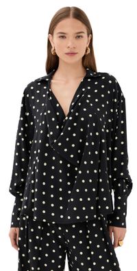 FRANÇOISE Malgosia Blouse Polka Dot Black And White 36