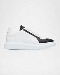 Men's Oversized Leather Low-Top Sneakers