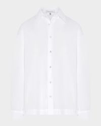 Slim Shirt with Collar (Regular Length)