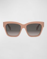 Triomphe Acetate Square Sunglasses