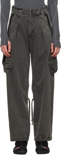 HYEIN SEO Gray Dyed Cargo Pants