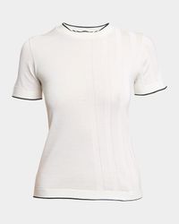 Contrast Tipping T-Shirt