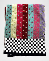 Stripe & Dot Confetti Bath Towel