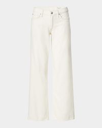 Featherweight Saige Low-Rise Ankle Jeans