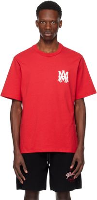 AMIRI Red MA Core Logo T-shirt