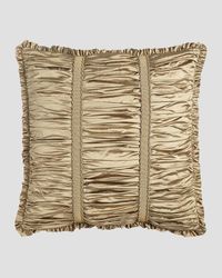 Vienna Ruched Silk European Sham