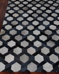 Solomon Hairhide Rug, 10' x 14'