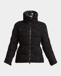 Urbel Tweed Down Puffer Jacket